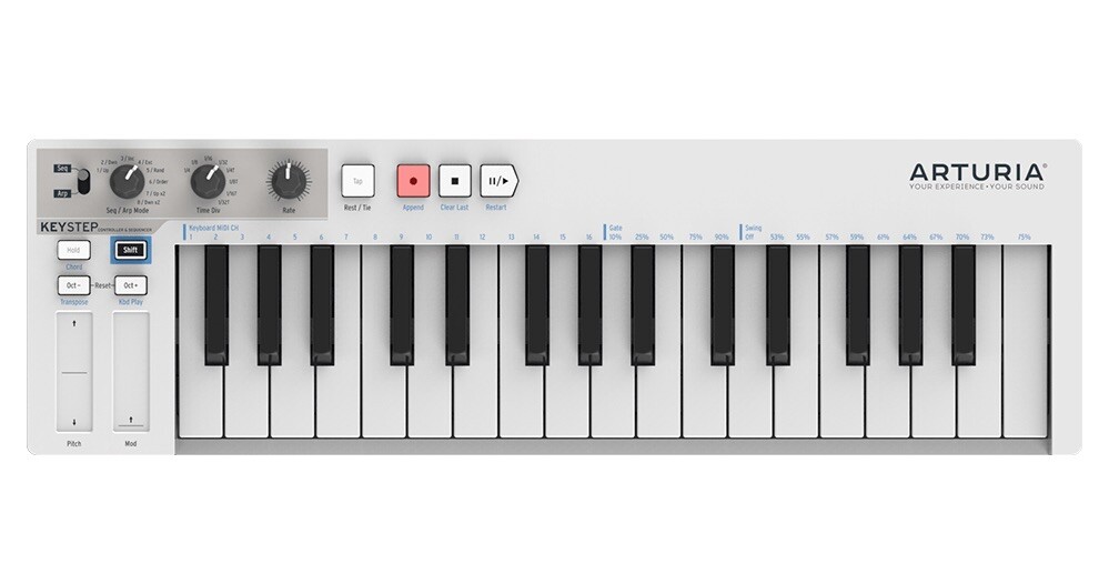 Arturia KeyStep Portable Polyphonic Step Sequencer Keyboard Controller New Box