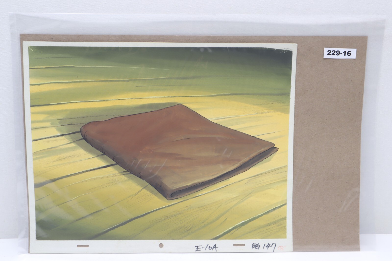 Original Hand Painted Animation Production Background (229-16)