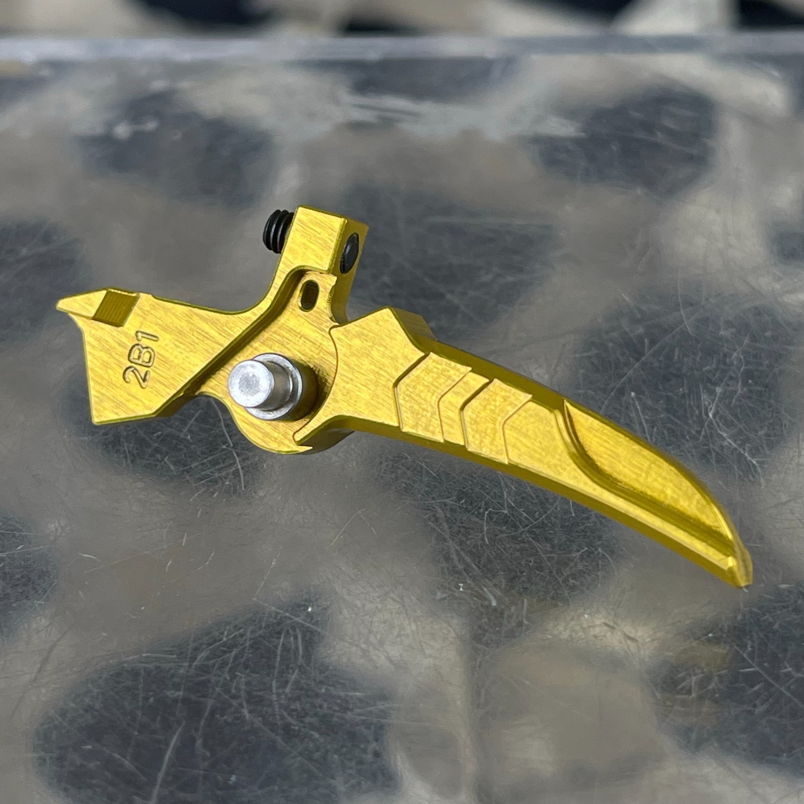 NEW Gate Nova Adjustable Aluminum Trigger - 2B1 - Yellow (NT-2B1-YW)