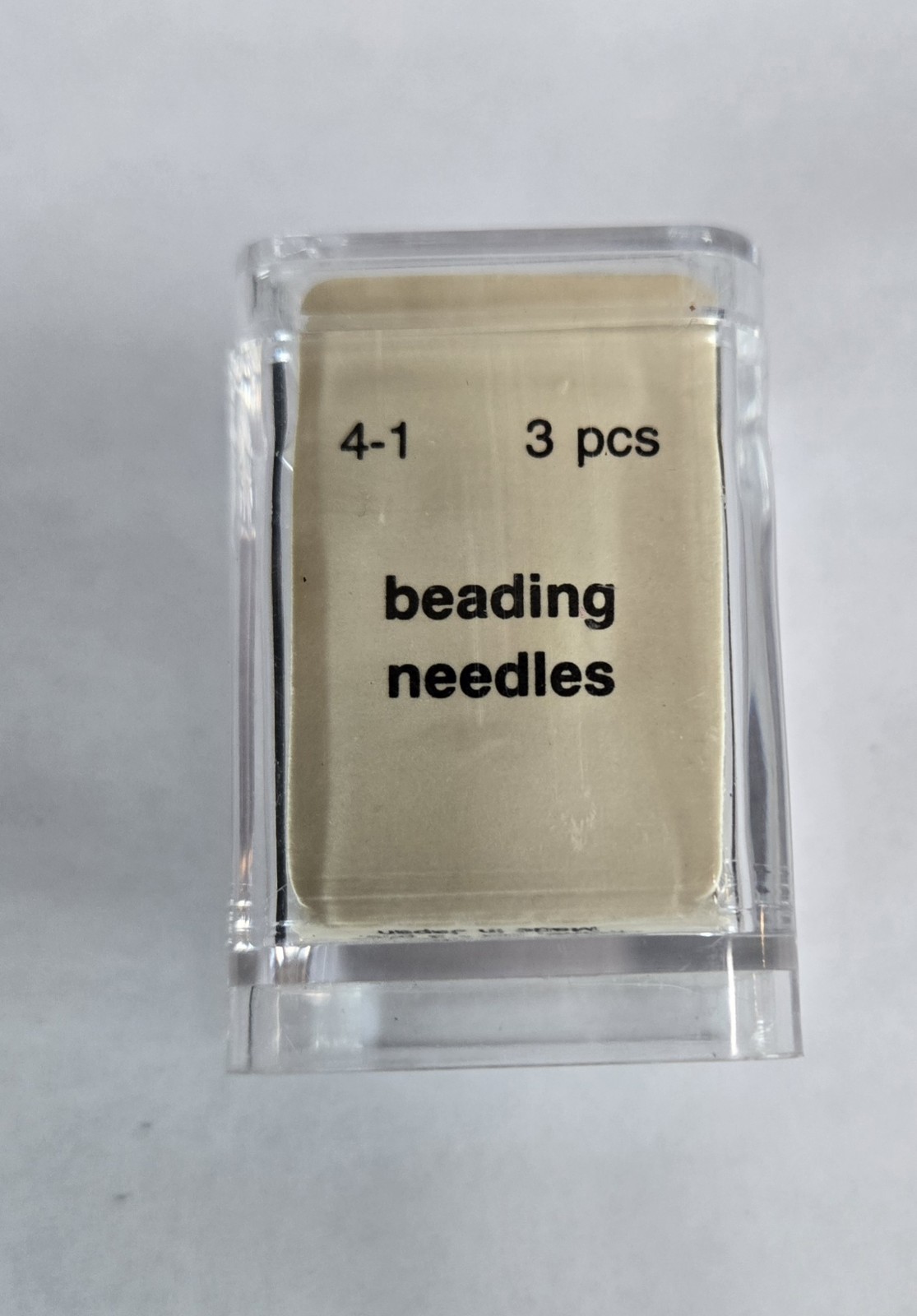 Bead Organizing Lot 90 Stackable Minis 36 Interlocking + Beads and Needles