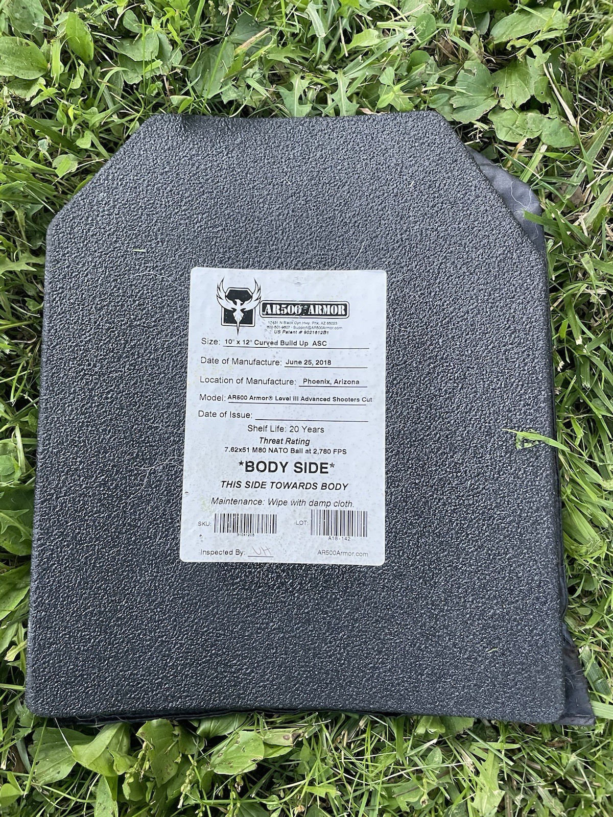 Rhino Armor Level 3 Plates