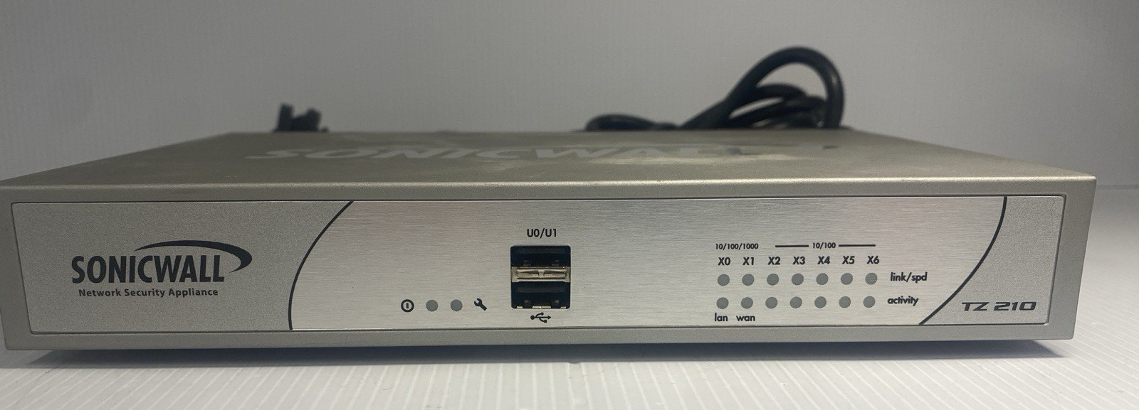 SonicWall TZ210 Firewall-Network Security Appliance APL20-063 w/Power Adapter