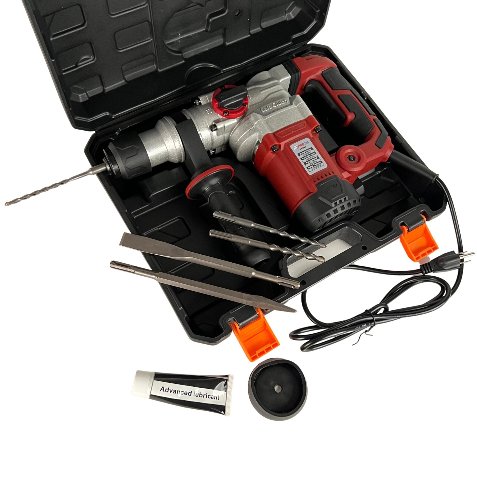 1-1/2" Hammer Drill Set W/ Vibration Control