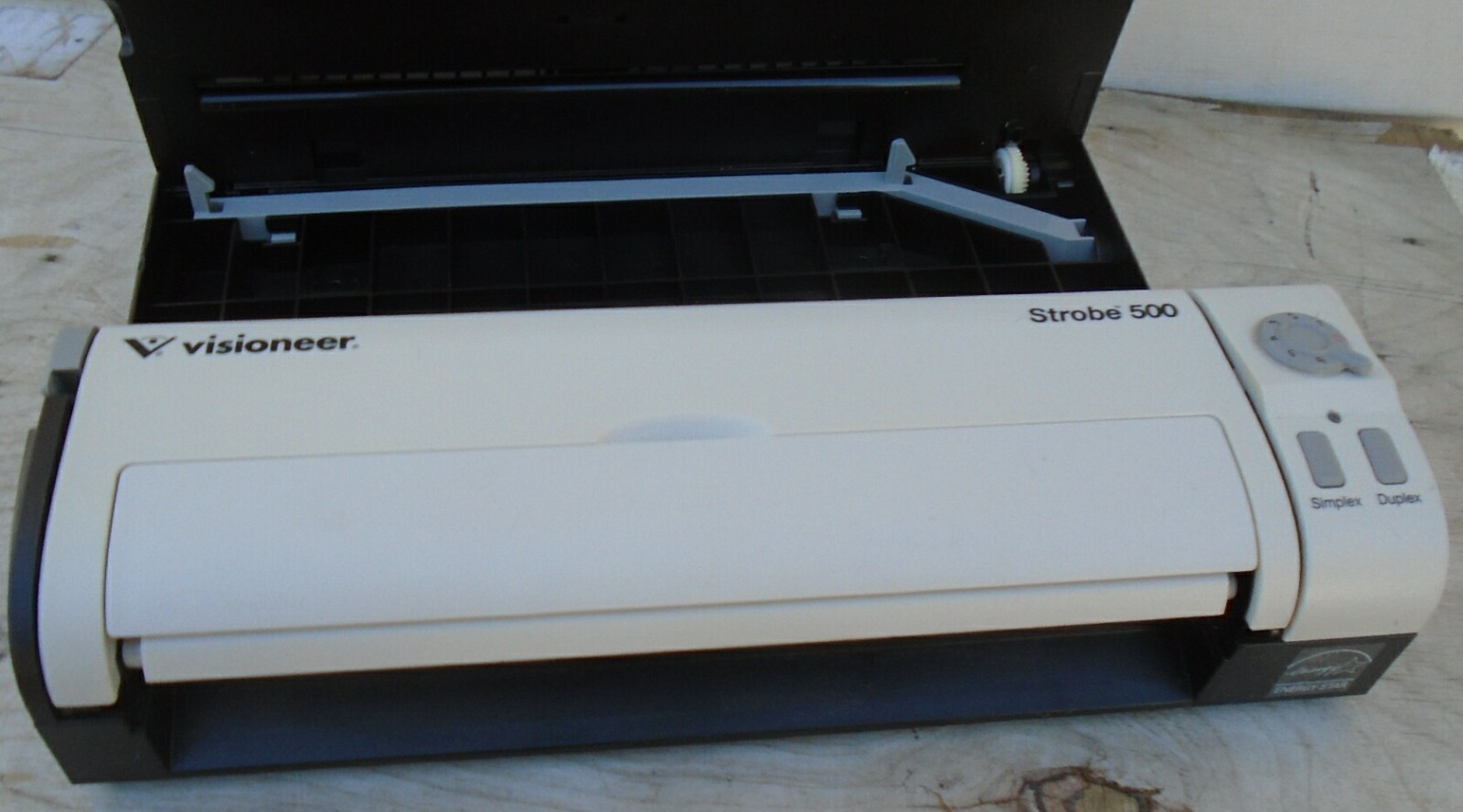 VISIONEER Strobe 500 Mobile Duplex Color Scanner + Docking Station Portable