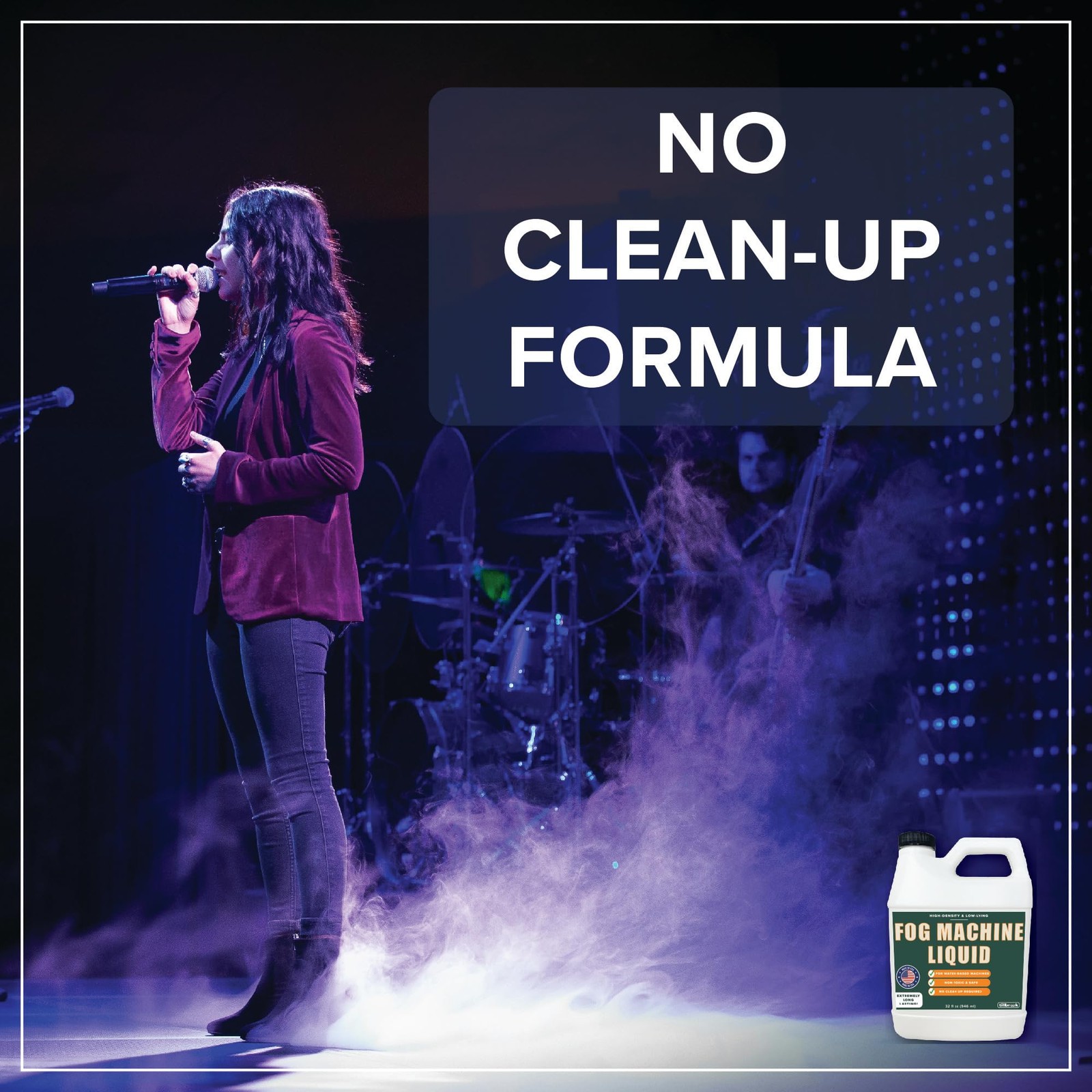 Fog Machine Liquid - 32 oz Tillbrook Fluid - High Density &...