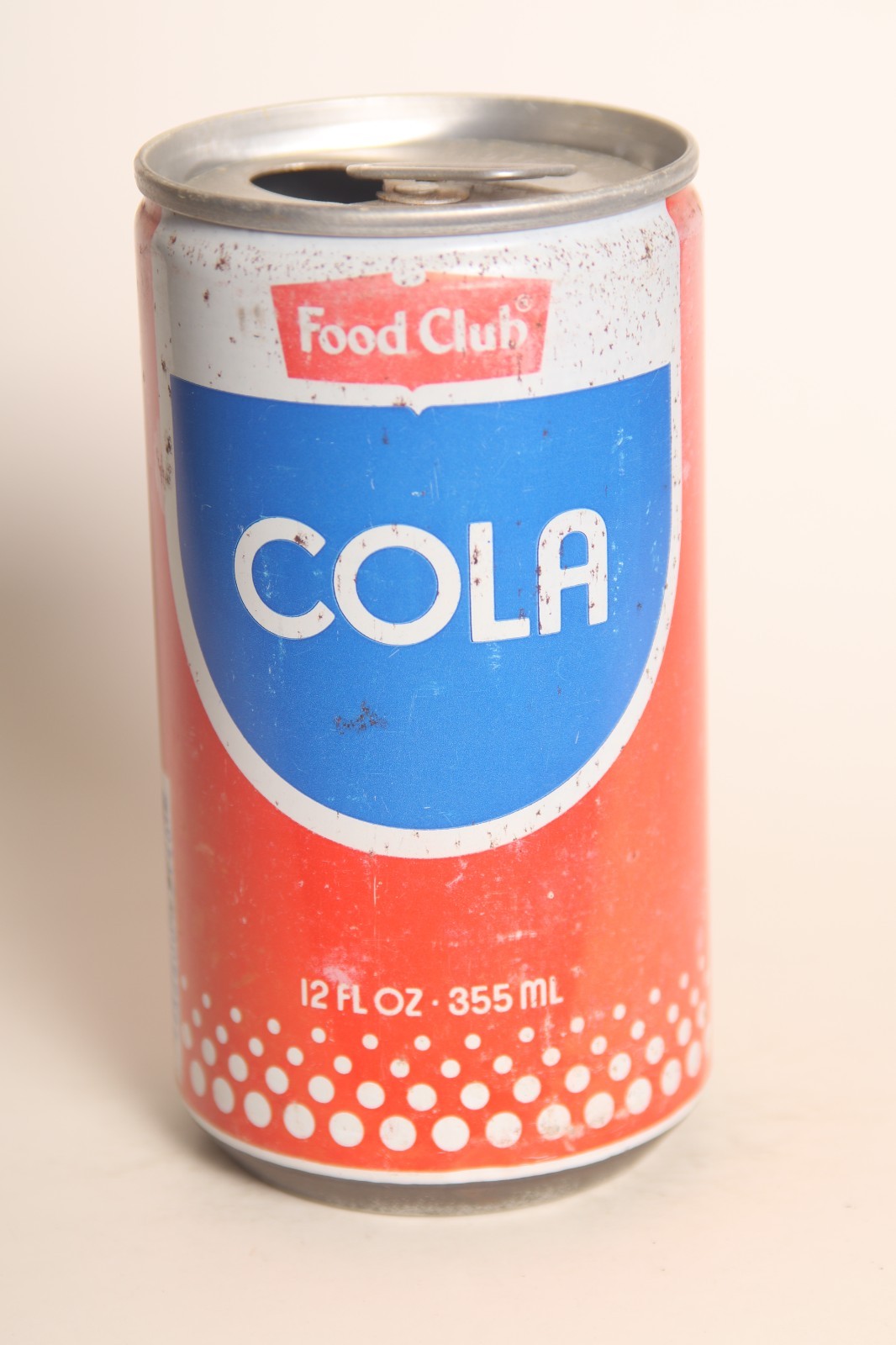 Food Club Cola soda can - Forged Steel