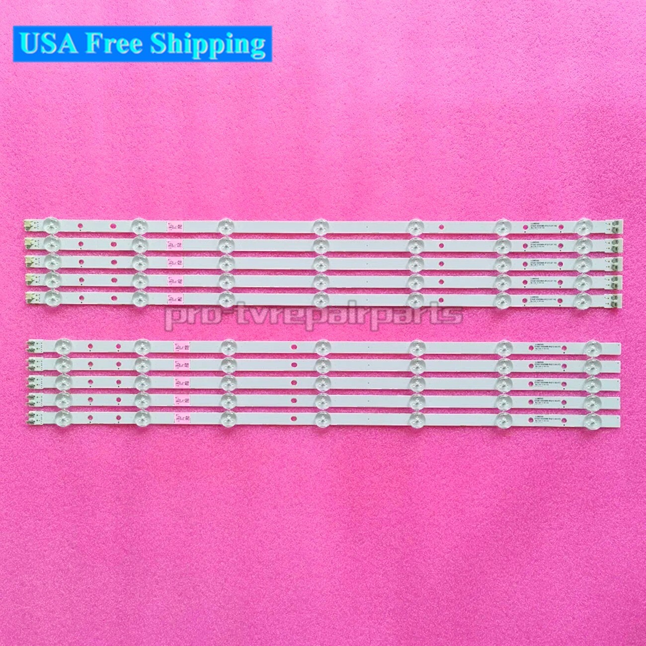 New LED Strips For Samsung BN96-28772A BN96-28773A UA55H6203 UN55H6153 UN55J620D