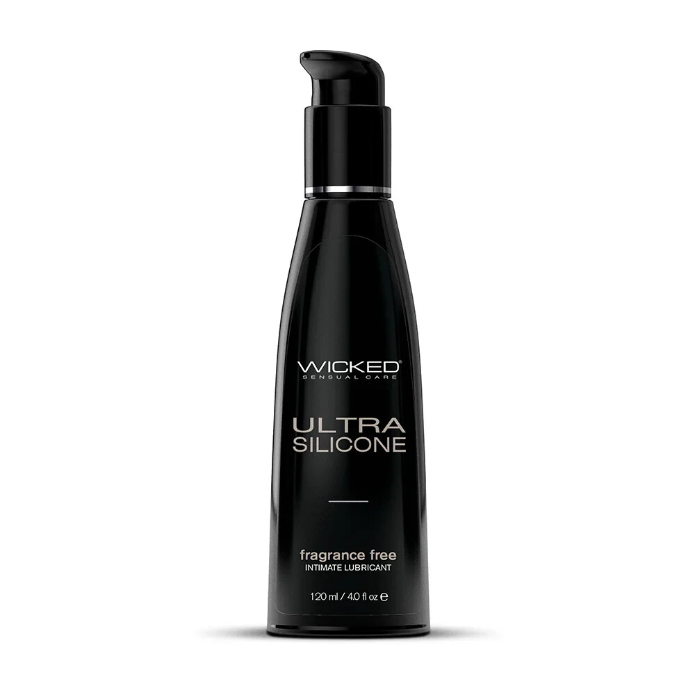 Wicked ULTRA Silicone Based Fragrance Free Lubricant - 4 oz