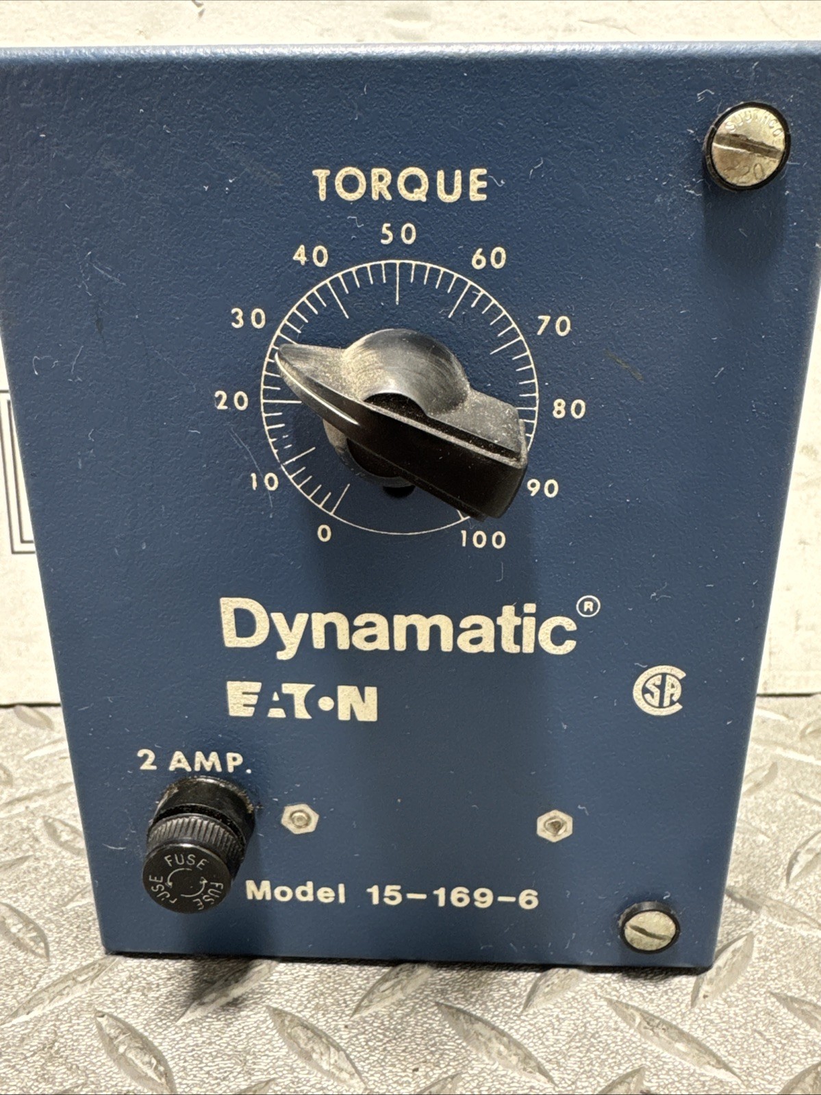Dynamatic Eaton Model 15-169-6 A-42
