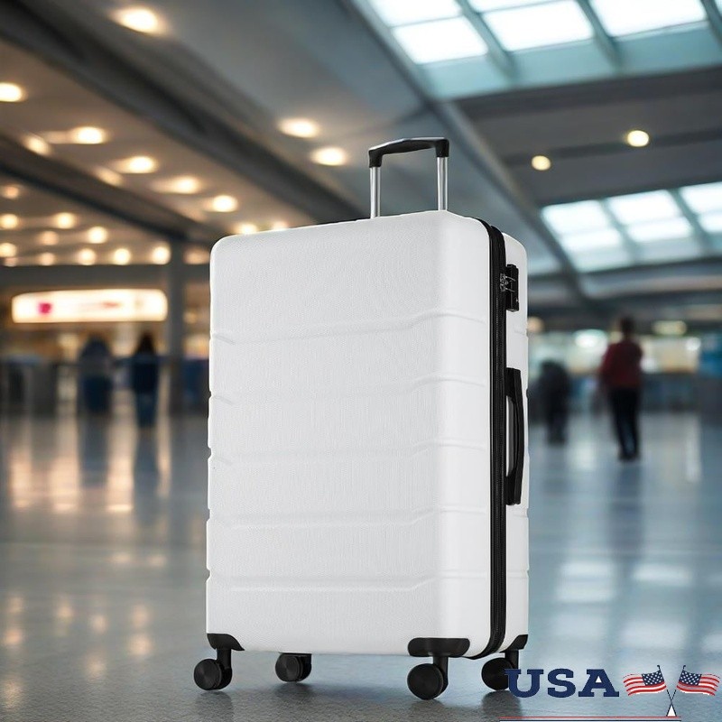 Lightweight Hardside Carry-On Luggage W/ 360° Spinner Wheels TSA Approved Lock