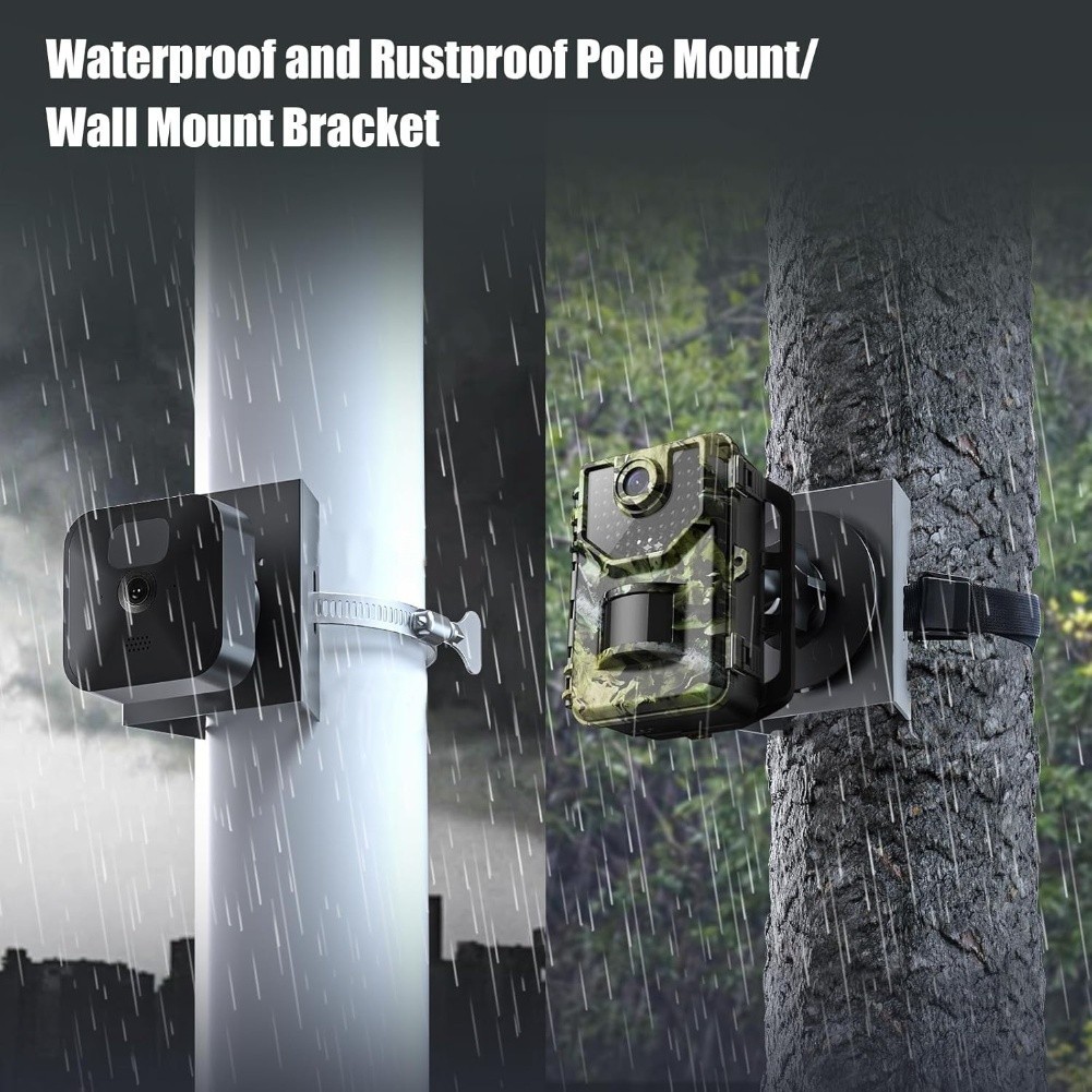 For EufyCam Models Solar Panel Mount Camera Bracket 90?? Tilt Adjustment