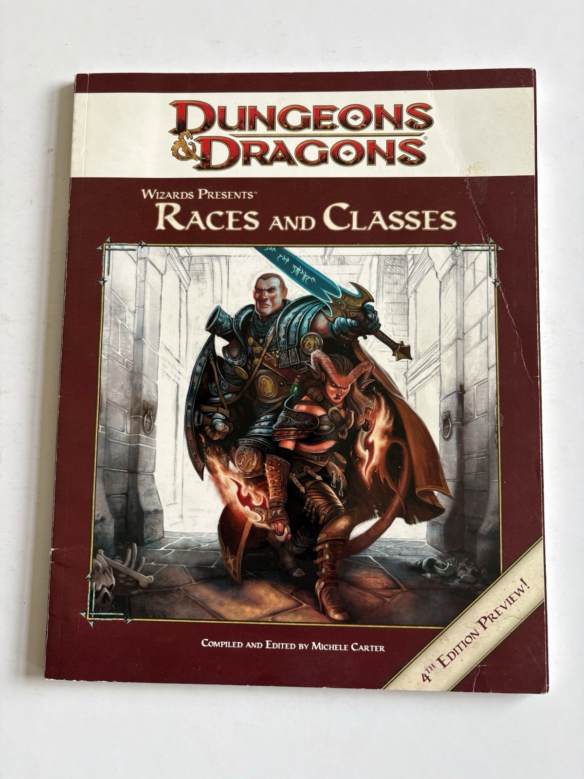 Dungeons and Dragons Races and Classes Signed  Wizards of The Coast 2007