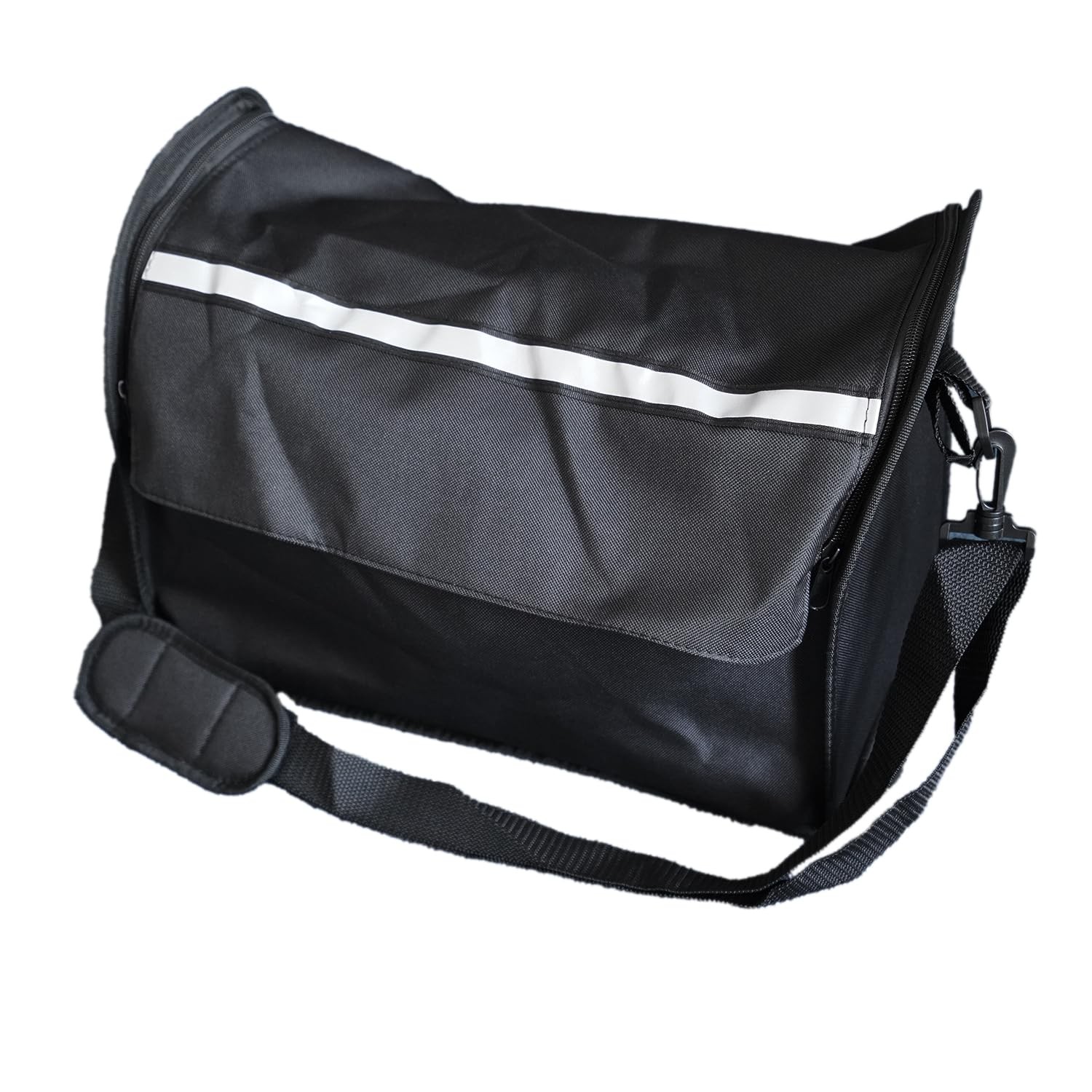 Rollator Walker Storage Bag – Expandable Organizer with Shoulder Strap & Refl...