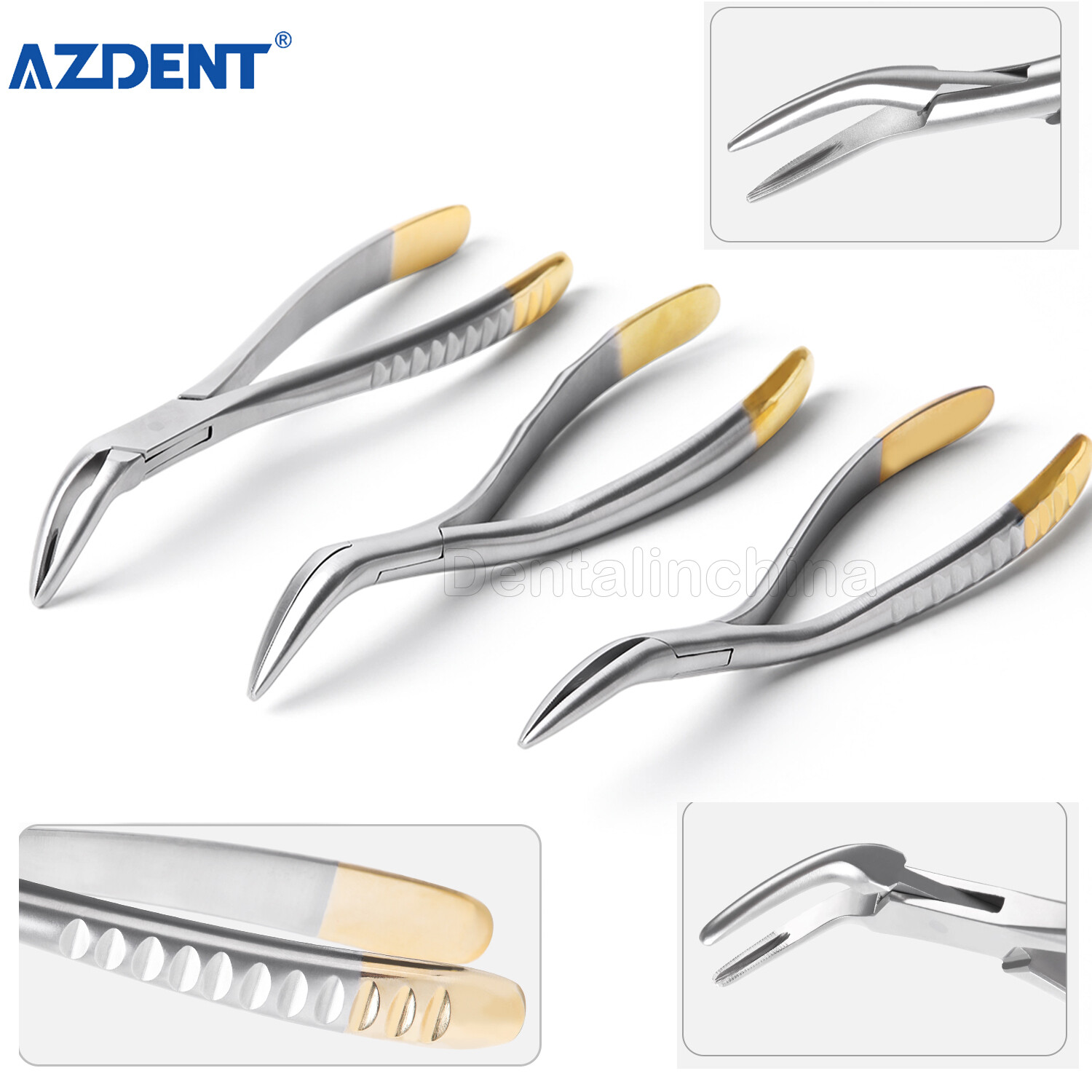 Dental Tooth Root Extraction Forceps Maxillary Mandibular Fragment Pliers
