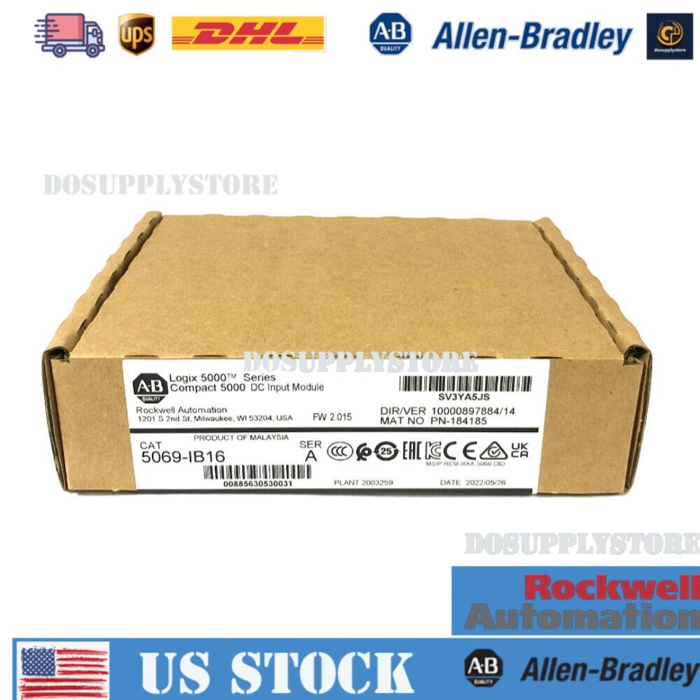 AB 5069-IB16 SER A Compact 5000 DC I/O Input Module 5069IB16 US Free Tax