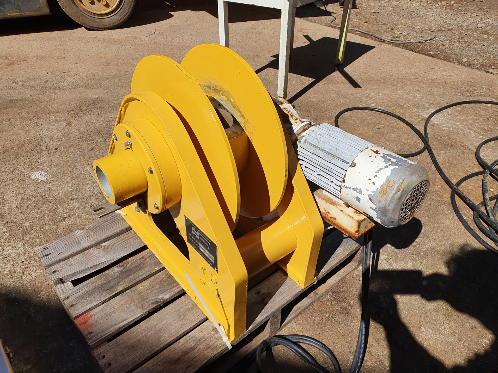 Hawboldt SPR1-0518 Marine Research Winch ROV Sonar Towing 120V Electric Tested