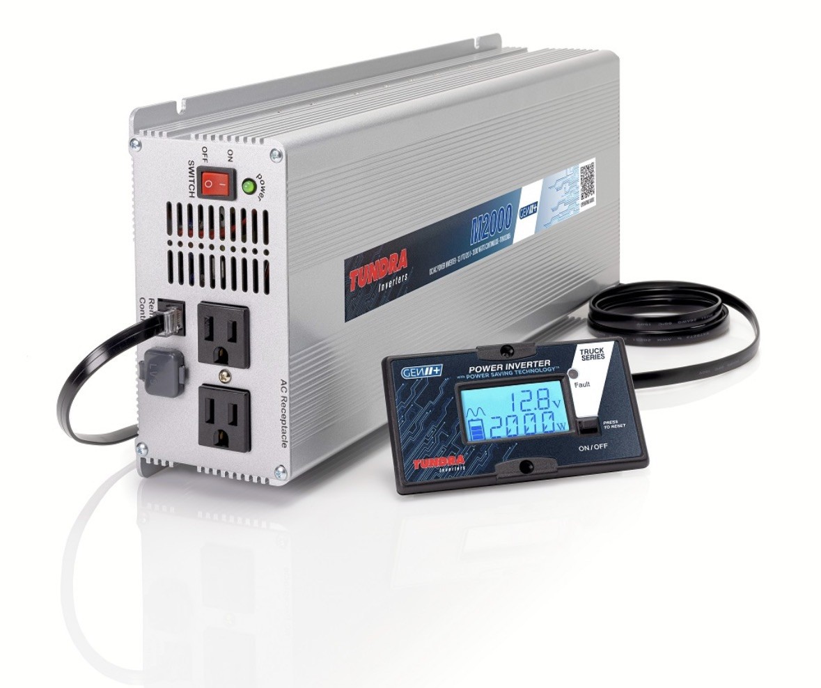 Tundra M Series - Power Inverter - Modified SINE Wave 2000W / 12 Volts DC to 12