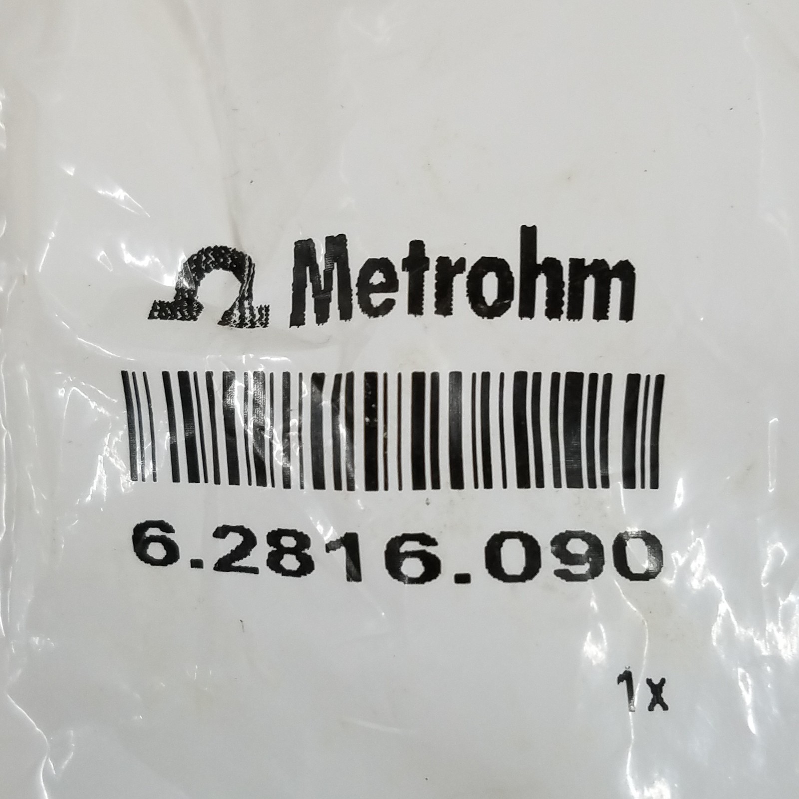Metrohm 6.2816.090 Polypropylene Syringe, 5mL - NEW