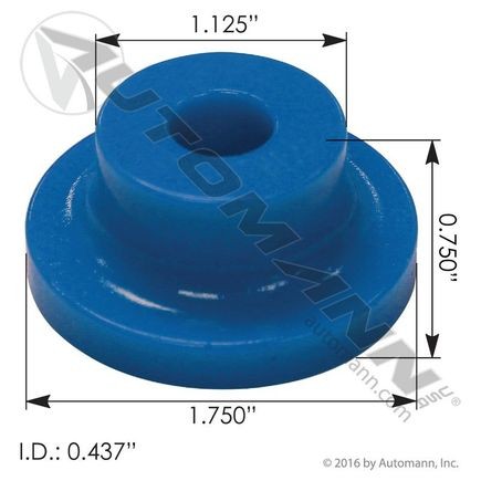 Automann M136001UB Exhaust Bushing, Poly, For Peterbilt