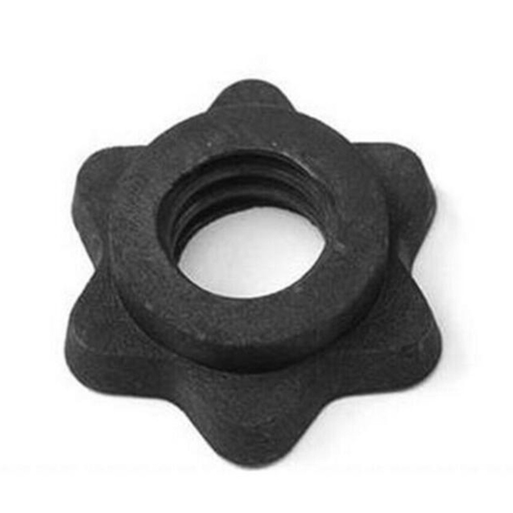 Spinlock Collars Dumbbell Lock Nut Screw Collars Spinlock 4Pcs Bar Barbell