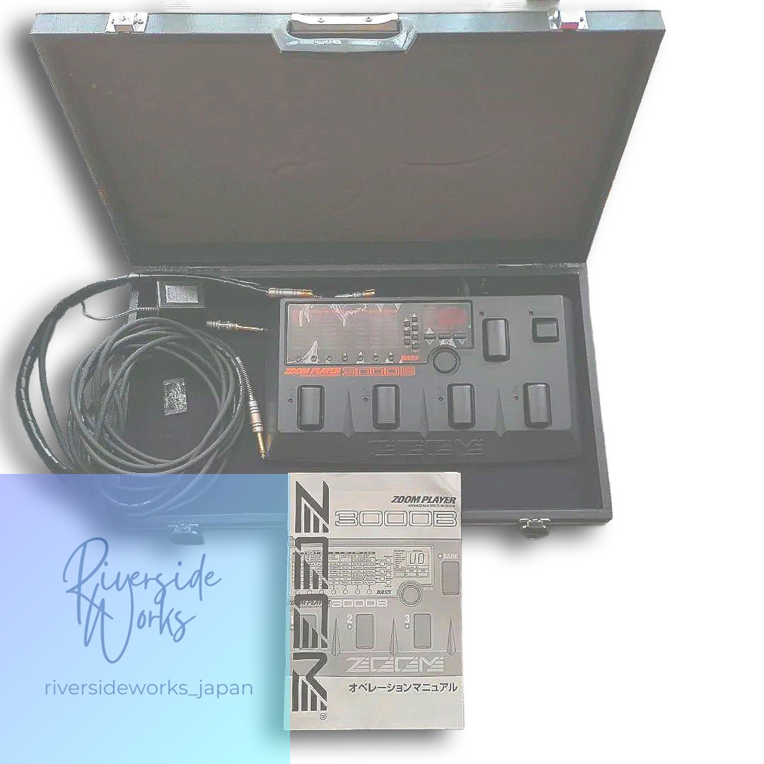 ZOOM Player 3000B Bass Effect & Board Set