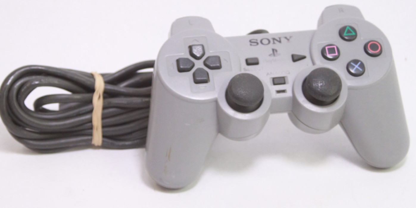 Official Sony PS1 Controller OEM PlayStation 1 DualShock Analog Tested