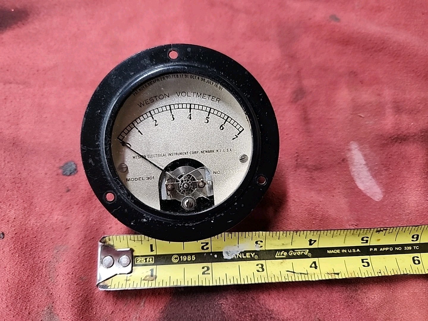 Weston Model 301 Voltmeter 6 Volt - Tested - Working - Accurate