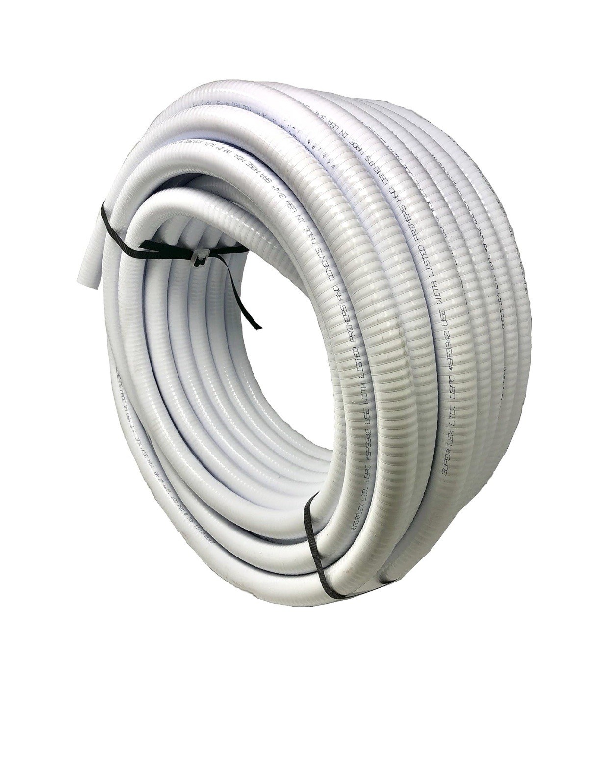 Sealproof 2" Dia Flexible PVC Pipe, Pool and Spa Hose, Schedule 40 Tubing 25 Ft