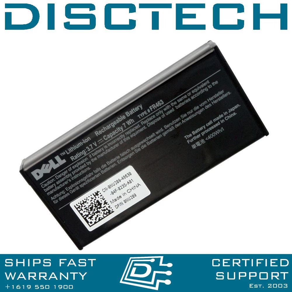 Dell U8735 NU209 XJ547 P9110 7-Whr Battery for Dell Perc 5i 5/i 6i 6/i