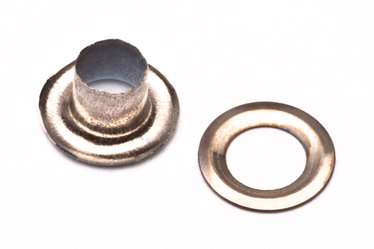 1000 pk SILVER Eyelets self piercing 3/16" #00 for garment & crafts USA seller