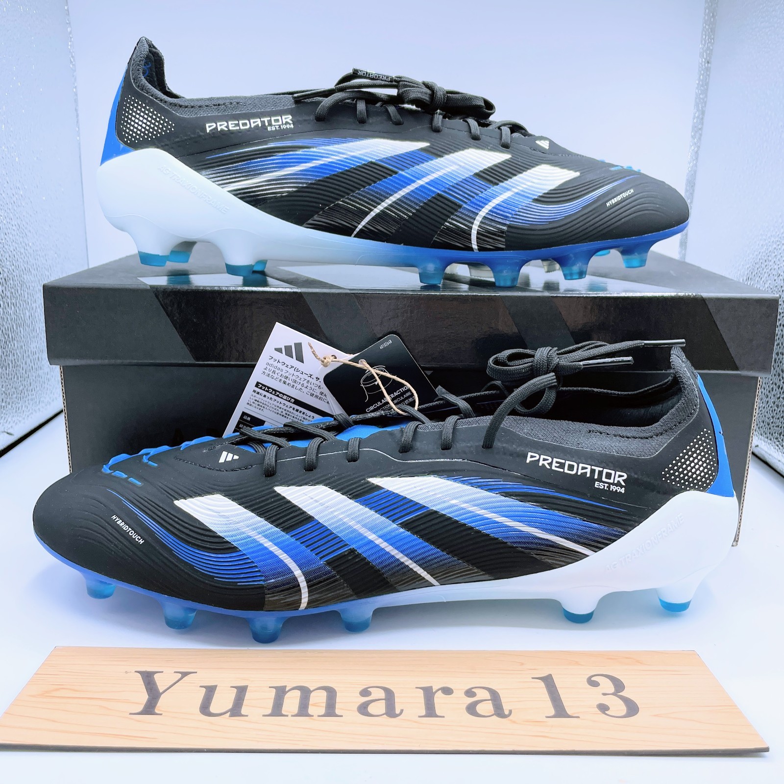 Jude Bellingham × adidas Predator Elite FT AG Core Black JR1753 Men's Size