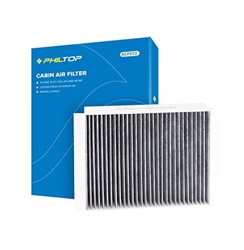 HEPA Cabin Air Filter w/Activated Carbon, Compatible 7.4" x 9.7" x 2" CF11719