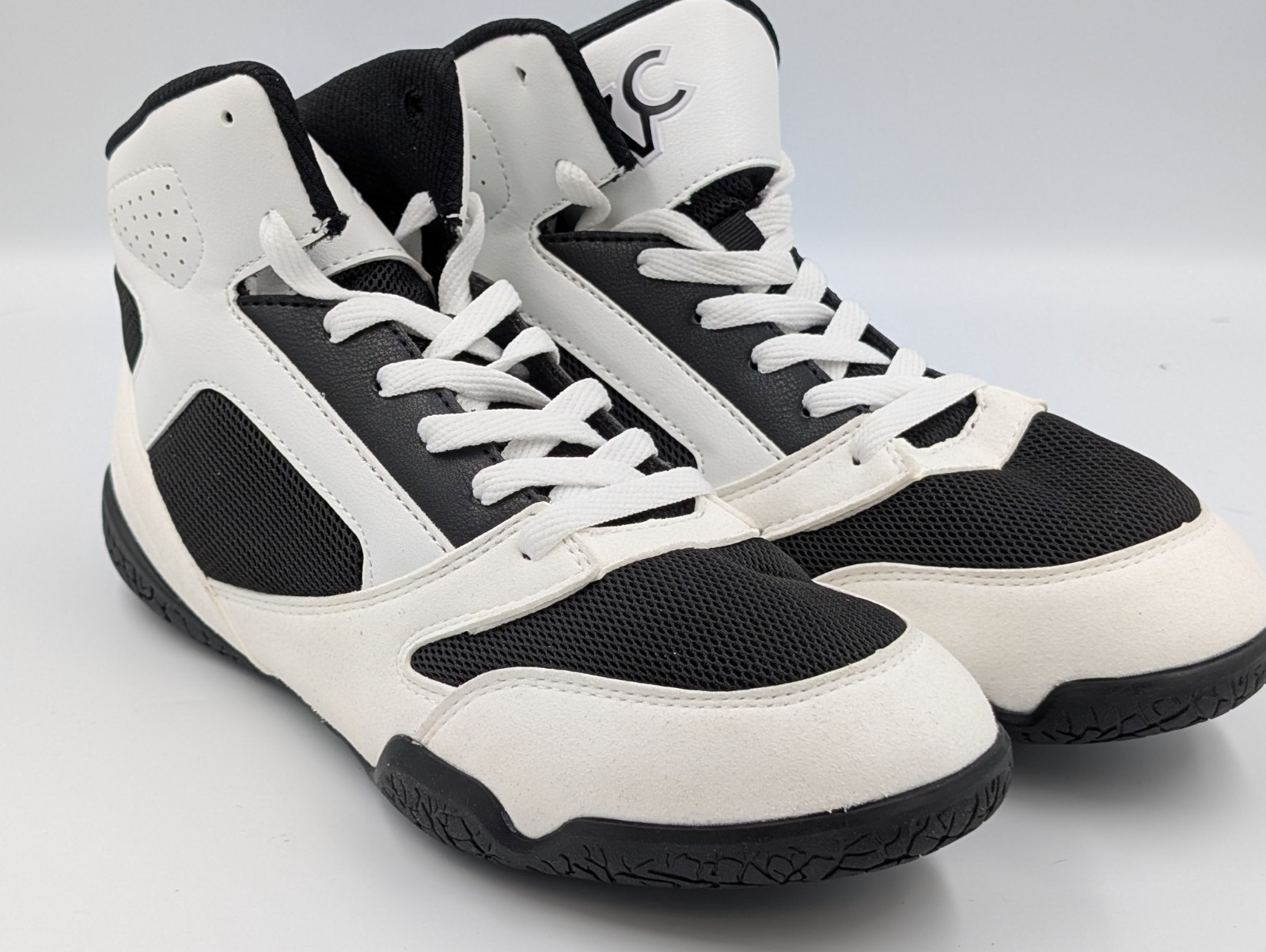 7.5 ZVC Wrestling Shoes Boxing Powerlifting Grappling Training New