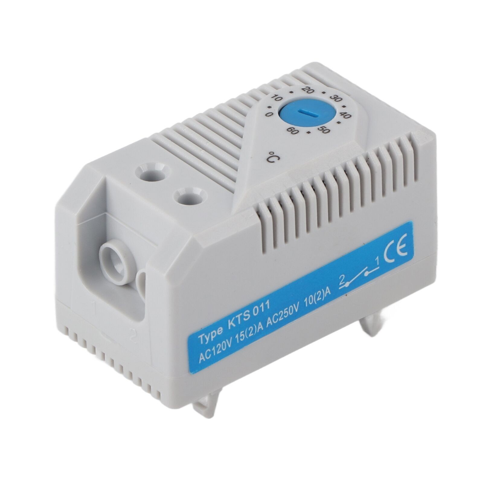 1Pc 0-60℃ Adjustable Electric Mechanical Thermostat Temperature Controller