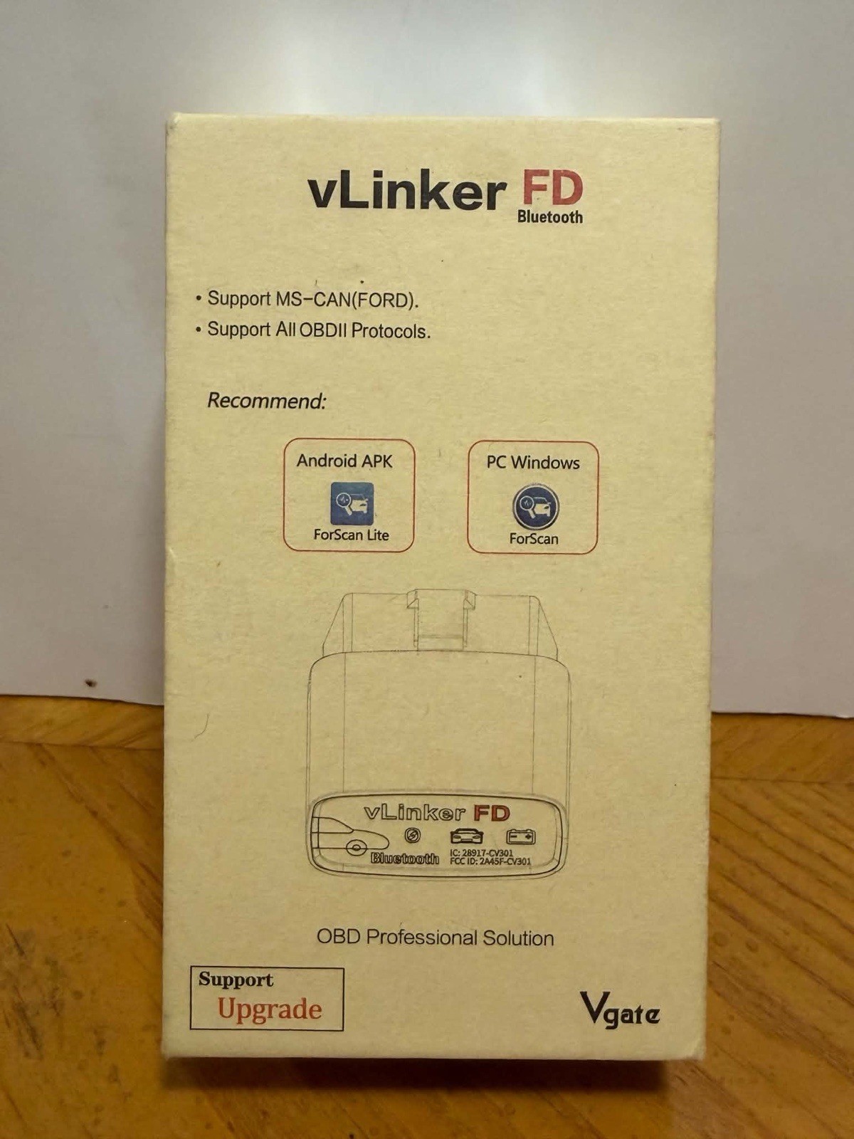 VGATE FD Bluetooth OBD2 Scanner vLinker FD+ BT3.0 (FD BT3.0)