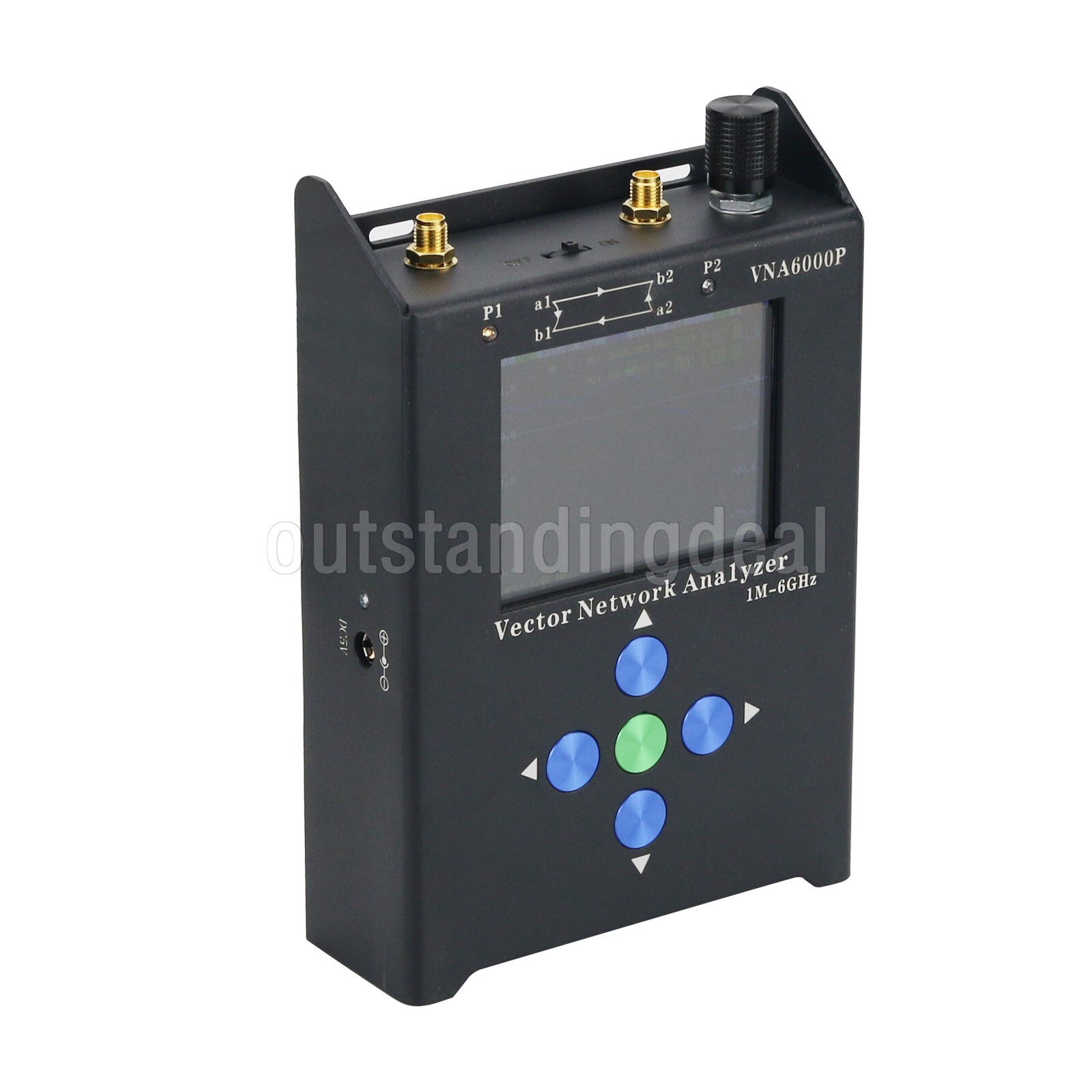 VNA6000P 1M-6GHz Portable Vector Network Analyzer VNA Analyzer with Display ot25