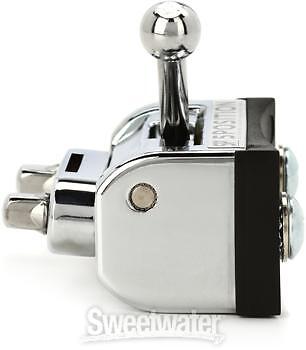 DW MAG Snare Drum Throw Off/Butt Plate Assembly - 5-position - Chrome