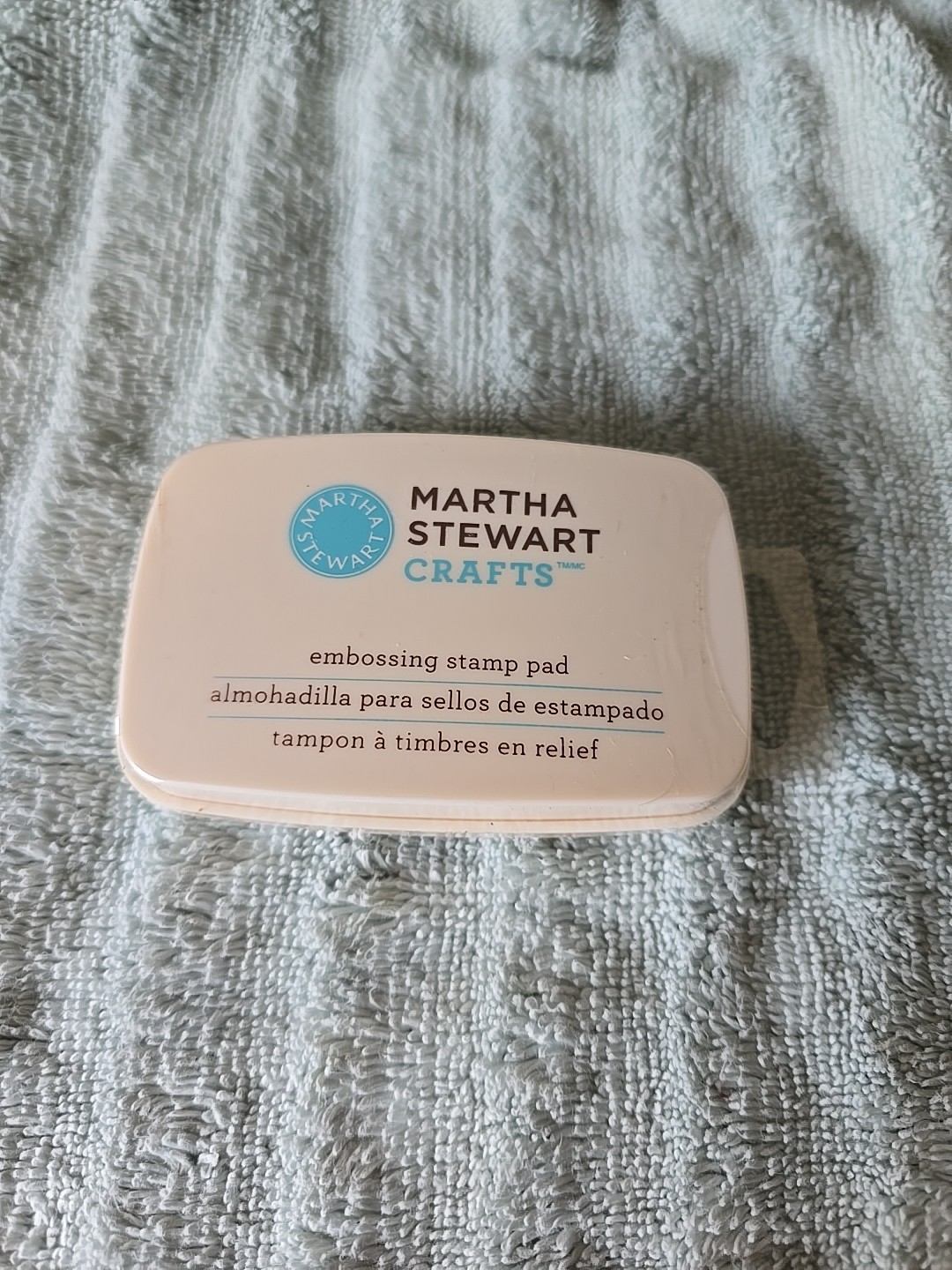 Martha Stewart Crafts Embossing Stamp Pad. new!! Sealed In Plastic Wrap.