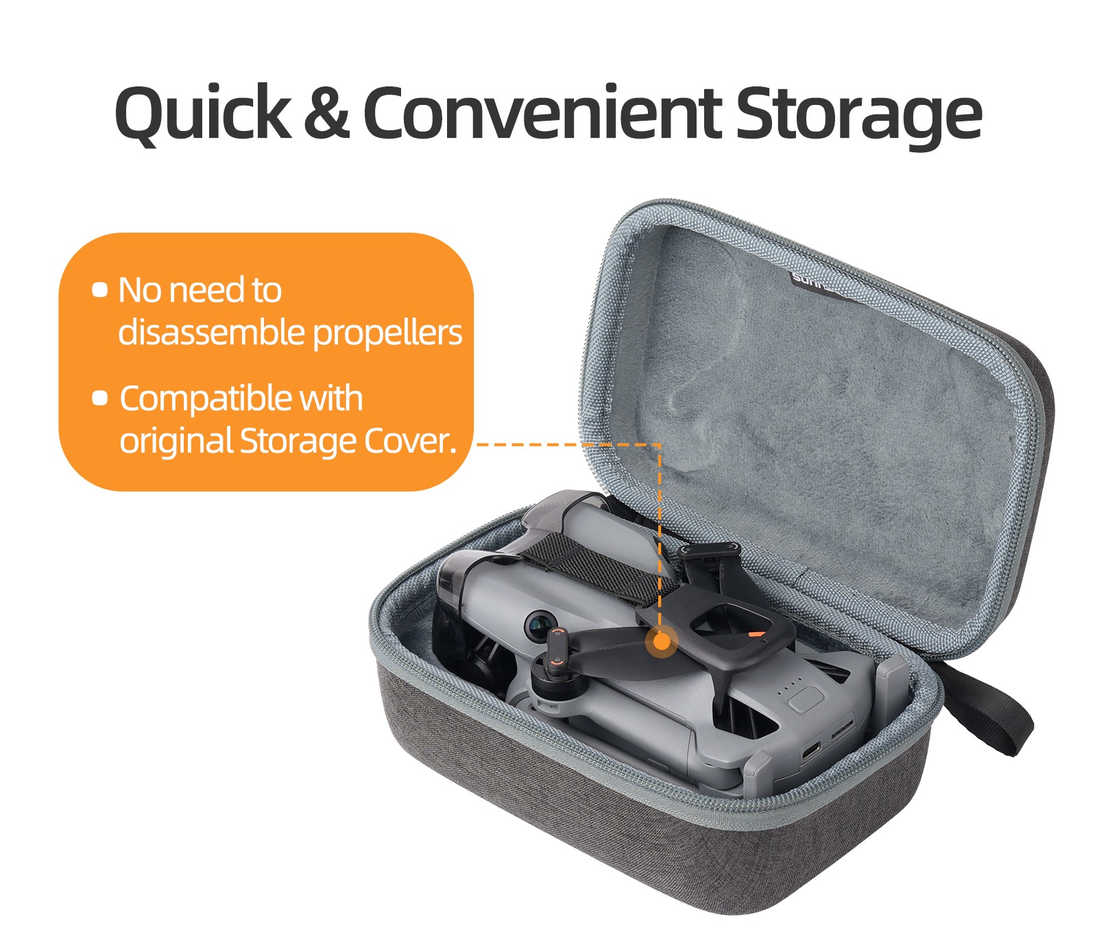 Portable Storage Case For DJI Mini 5 Pro Storage Bag Packaging Machine Body Bag