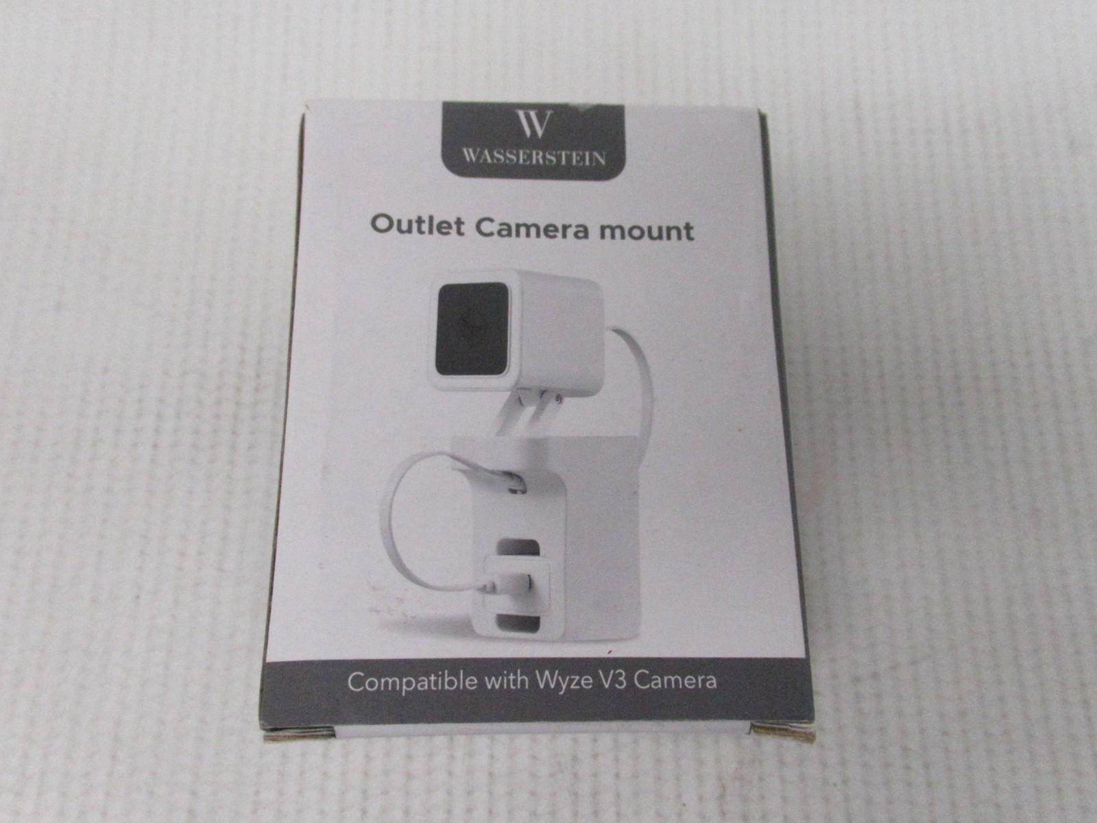 Wasserstein Wyze Cam V3 AC Outlet Swivel Tilting Security Camera Wall Mount