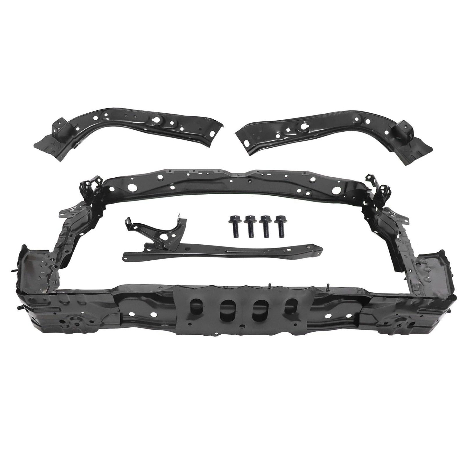 Black Radiator Support Assembly 5321006150 for Camry 2015-2017 2.5L 3.5L
