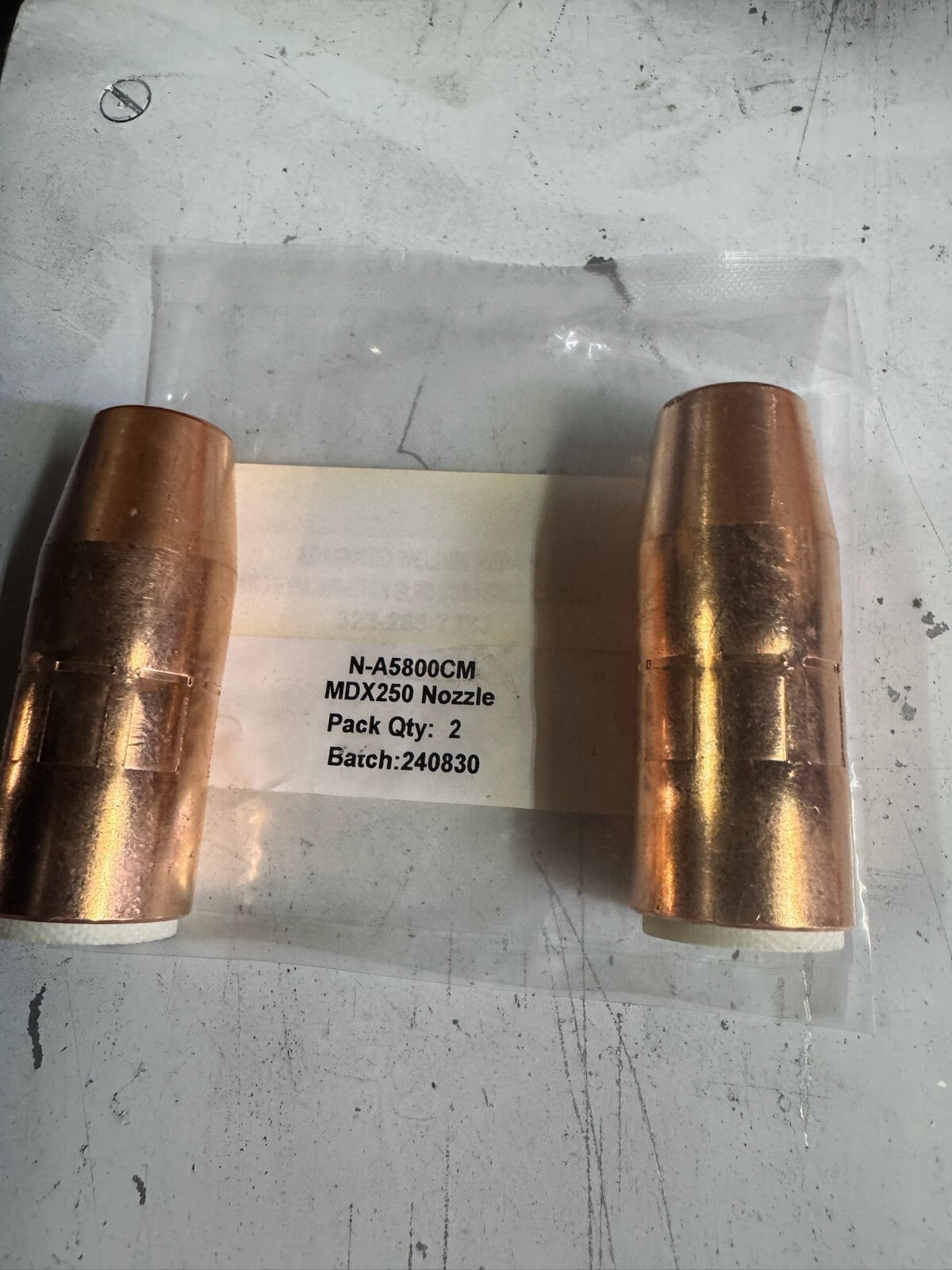 NA5800CM Nozzle Assembly, 5/8 Orifice Flush,2 pack  - New Replacement Part