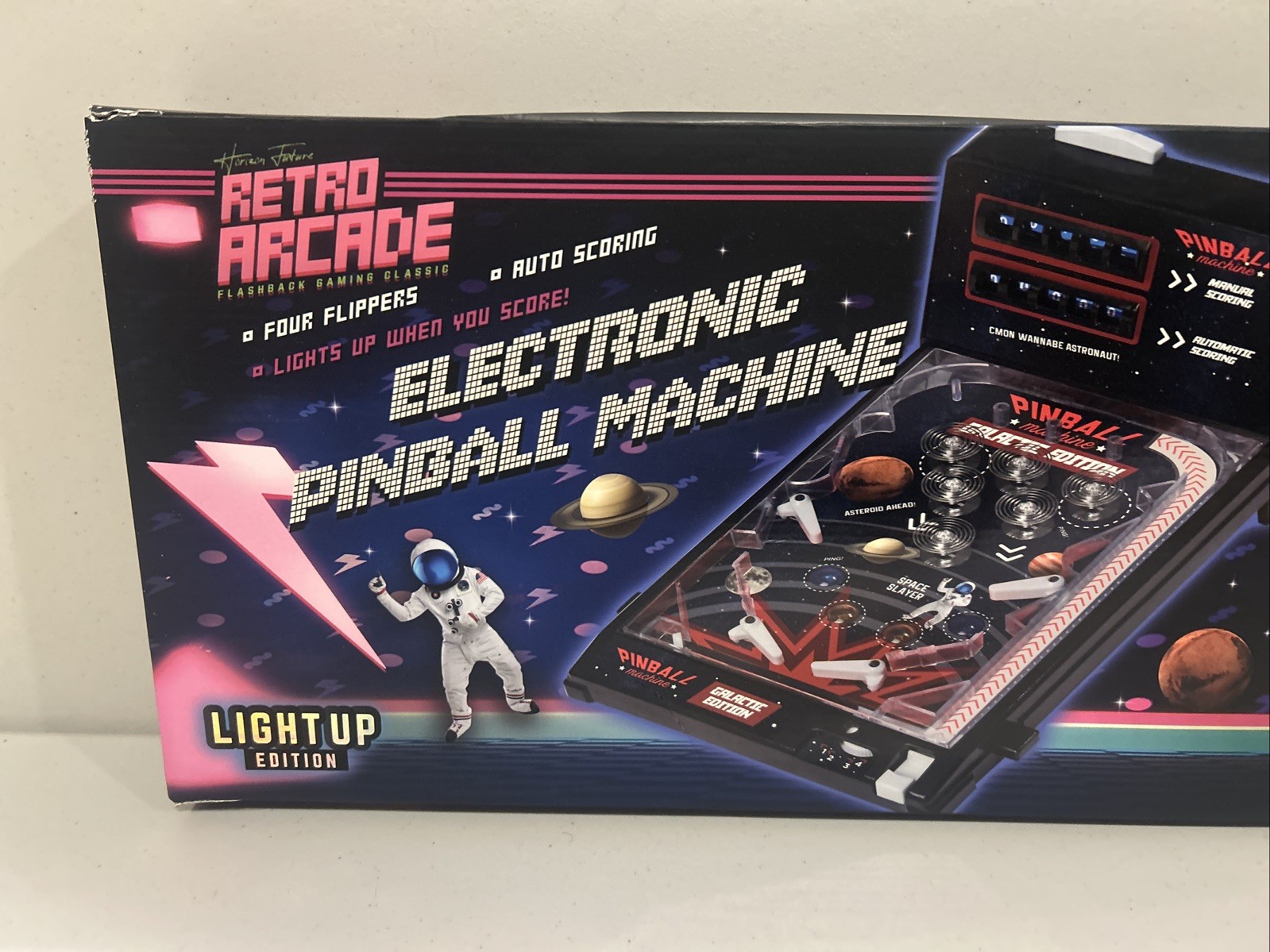 Midwest Trading Group Tech Toyz Electronic Tabletop Pinball Machine