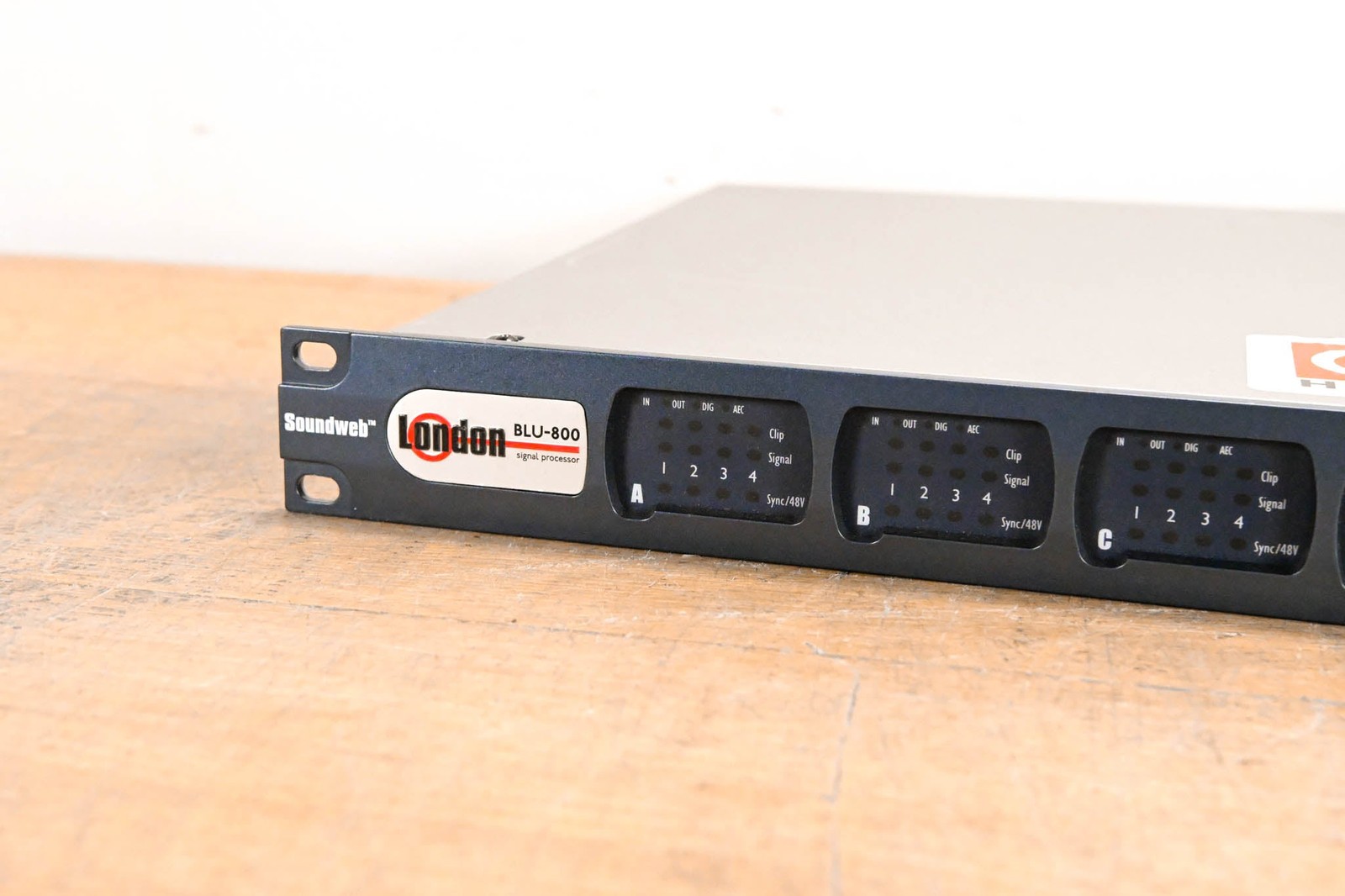 BSS London BLU-800 Signal Processor with BLU link and CobraNet CG01XMP