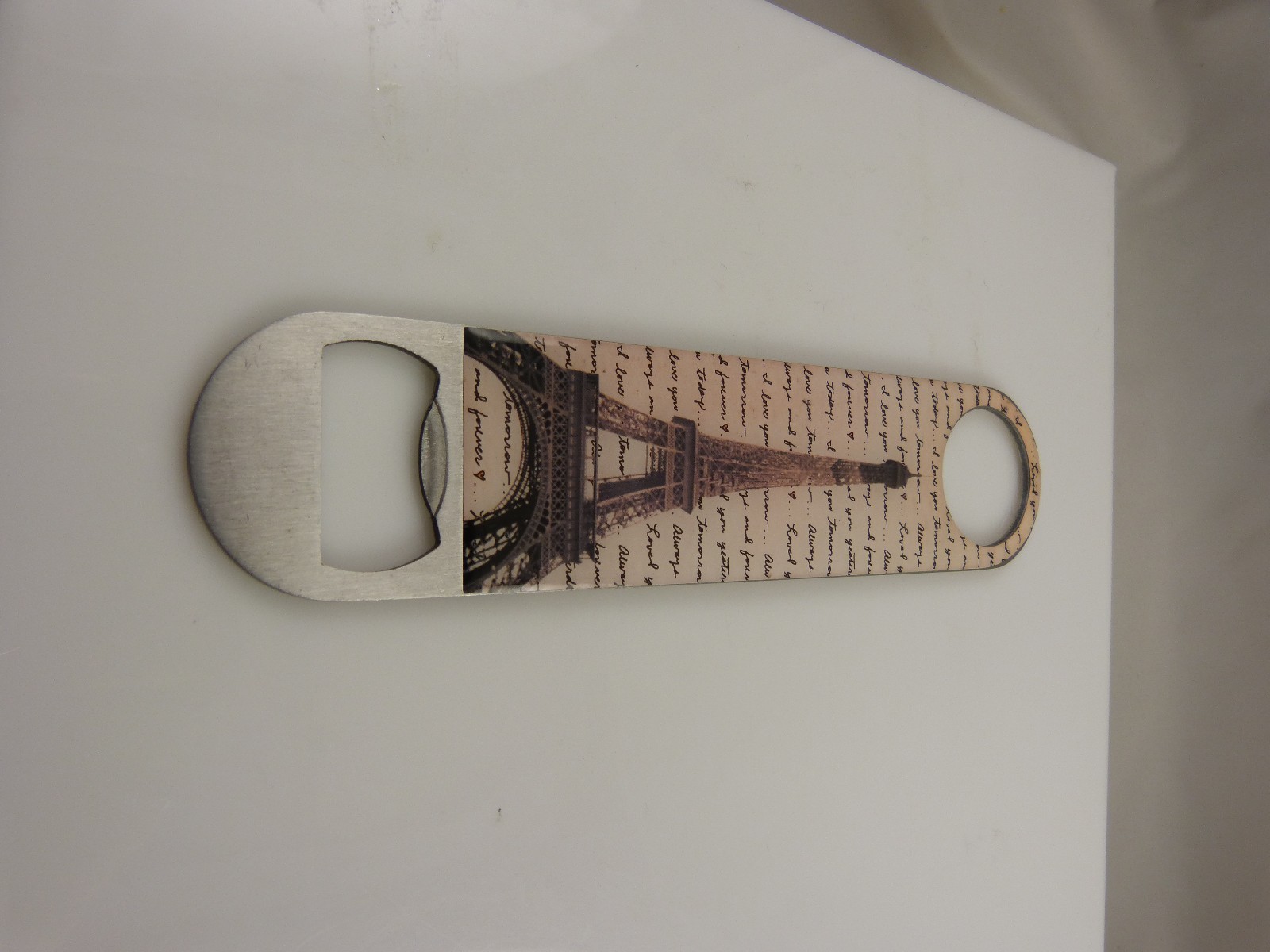 Bling Eiffel tower pinks metal Key bottle opener from Icing eifel paris party