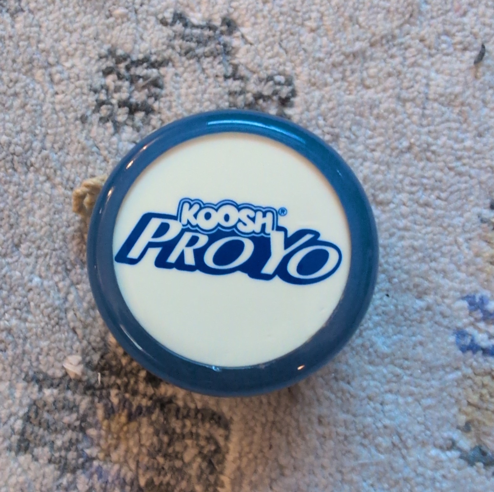 Koosh Proyo Yo-Yo VTG Playmaxx Blue Vintage Great Shape