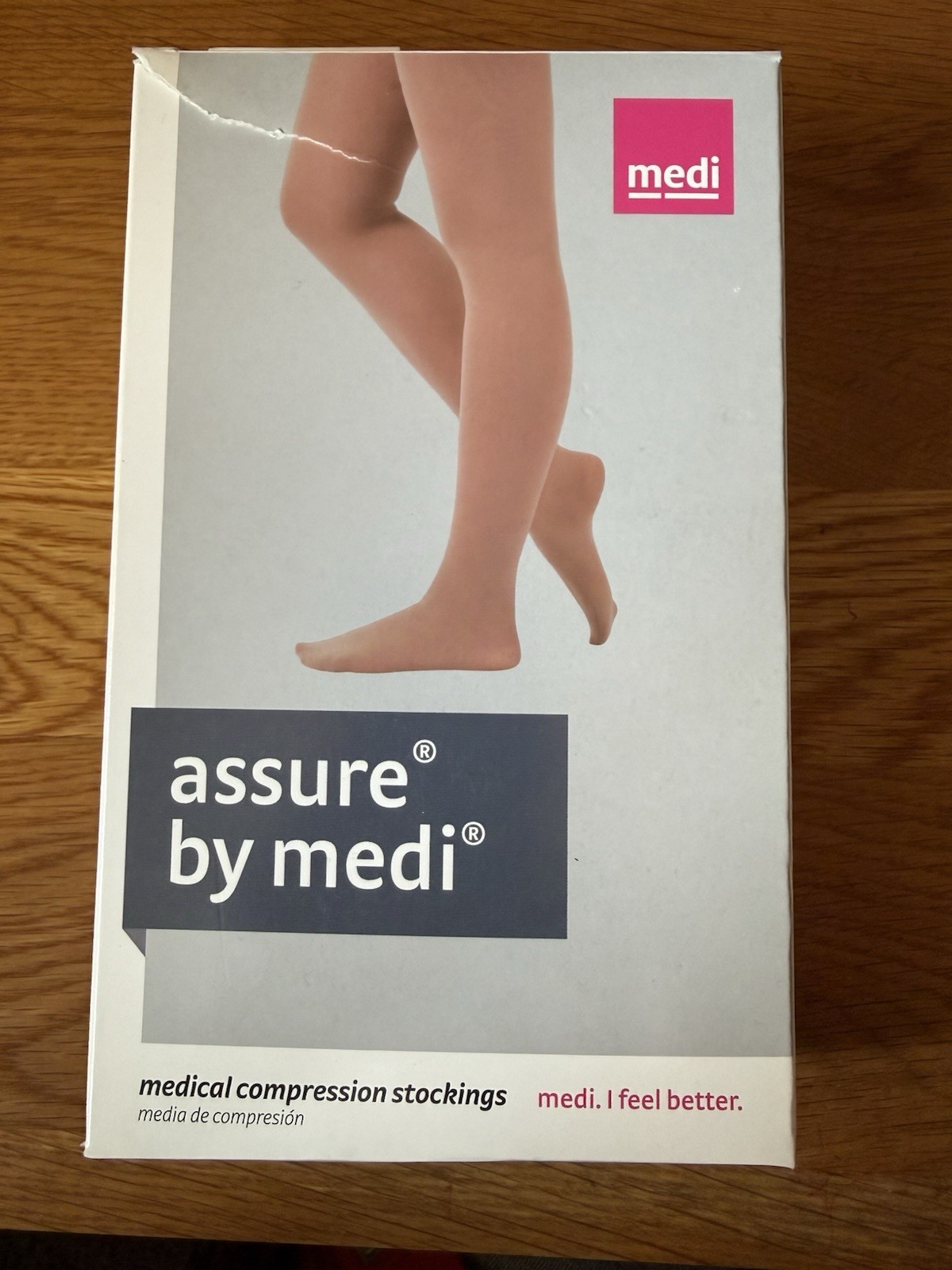 Assure By Medi 13901 Thigh W/tb Ct Beige 20-30 S