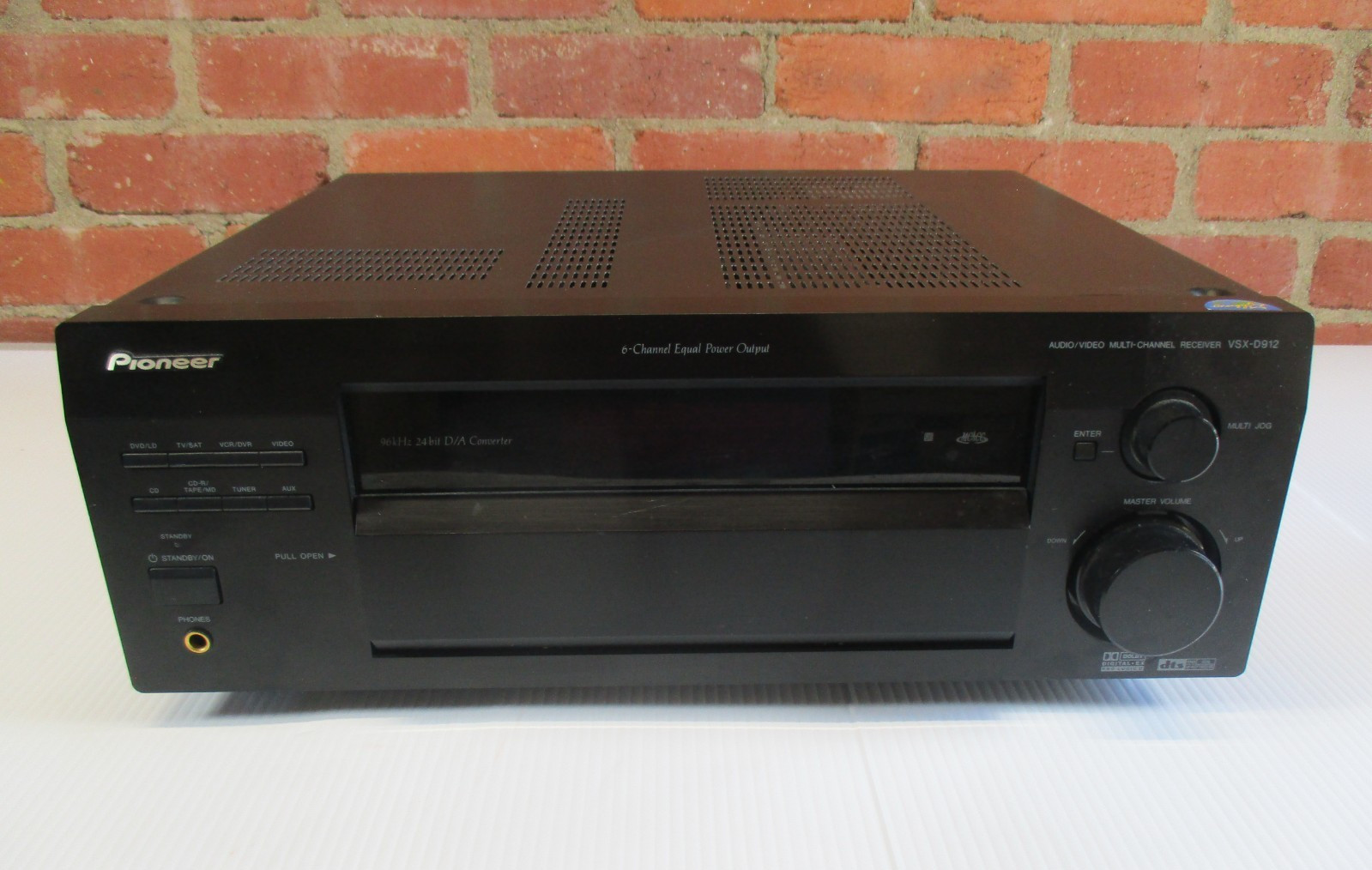 Vintage Pioneer Receiver VSX-D912-K  Stereo 7.1 Channel Home Theater
