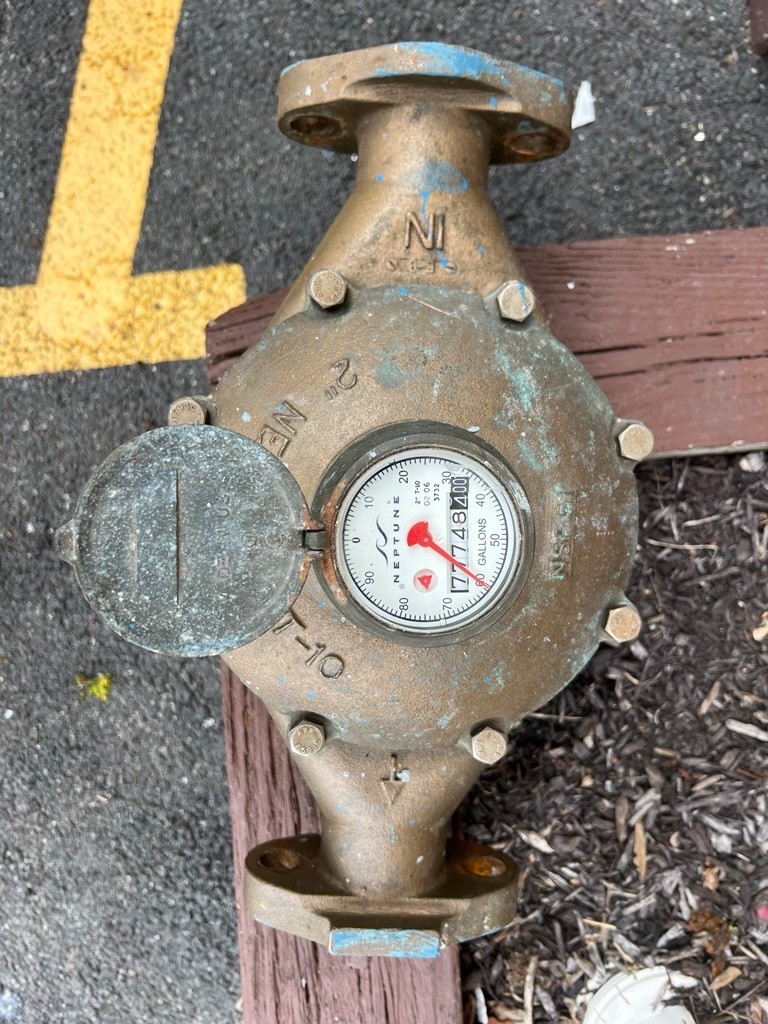 Neptune 2" Water Meter T-10 Flanged