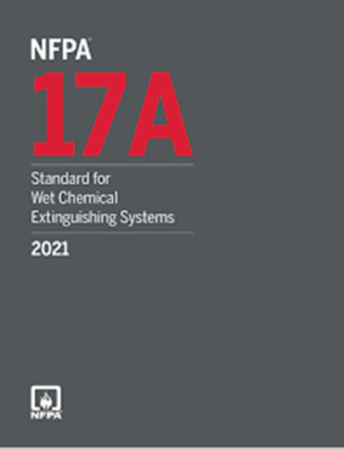 NFPA 17A Standard for Dry Chemical Extinguishing Systems 2021 edition Paperback